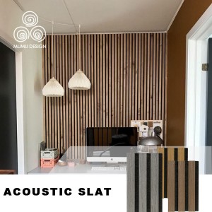 Sound Proof Ceiling Baffle PET Wooden Acoustic ...
