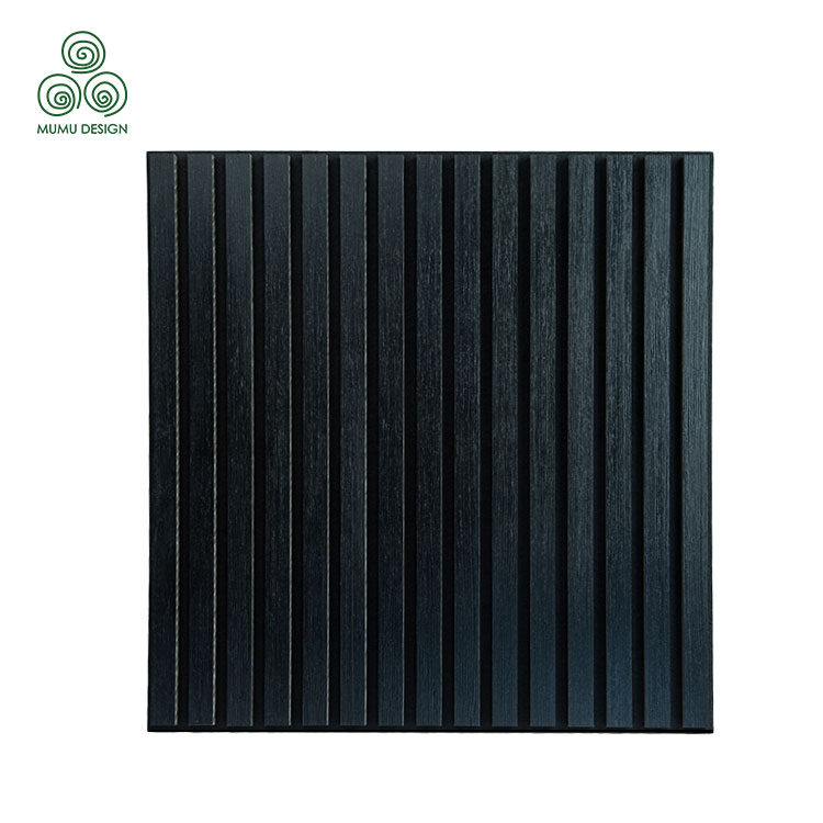 Polyester Soundproof Wood Strip E amohelang molumo Board Slat Walling Suppliers China
