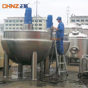 CHINZ 30L जॅकेट पॉट स्टेनलेस स्टील टाक्या जॅकेट केटल