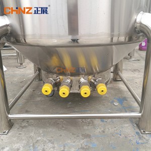 Stainless Steel cooking mixer Jacket Kettle for food