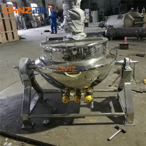 CHINZ Stainless Steel Jacketed Kettle Pot Machinery Equipment