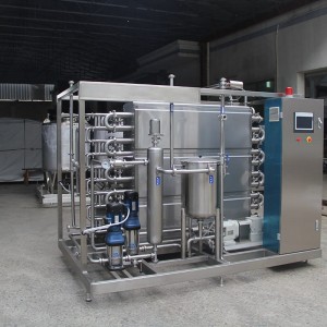 Voll automatesch Uht Tube Typ Sterilisator Milk Juice Sterilisator