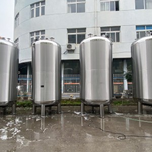stainless steel reserve tank palm oil storage tank
