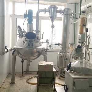 Mataas na Mahusay na Stainless Steel Ball Type Vacuum Concentration Tank