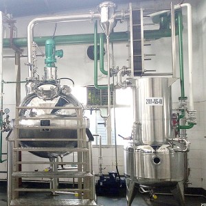 High Efficient Stainless Steel Ball Type Vacuum Concentration Tank