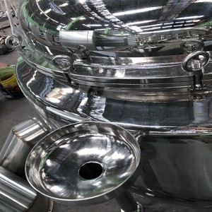 High speed vacuum homogenous emulsifying mixer cosmetics tank