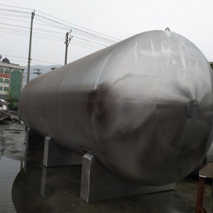 食品グレードのステンレス鋼 SS 304/316 液体水貯蔵タンク