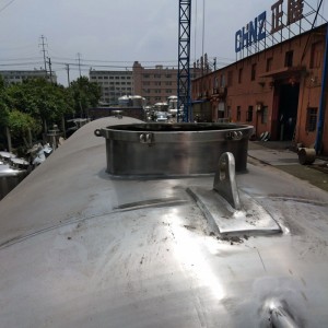 Chakudya Grade Stainless Steel SS 304/316 Liquid Water Storage tank