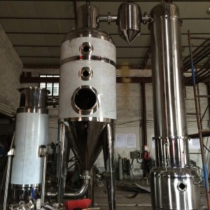 Cisterna di cuncentrazione di l'evaporatore di vacuum Machine di cuncentrazione di latte / frutta