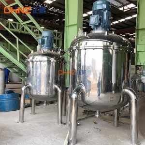 tanque de mezcla de acero inoxidable tanque emulsionador homogeneizador químico