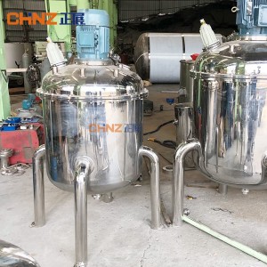 rustfritt stål blandetank kjemisk homogenisator emulgator tank