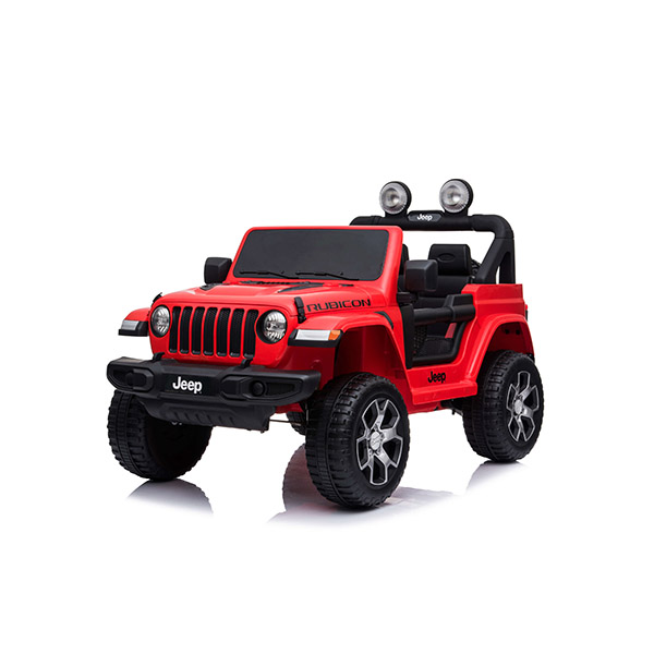 Four Motors Electric Toy Jeep With Wrangler Rubicon License