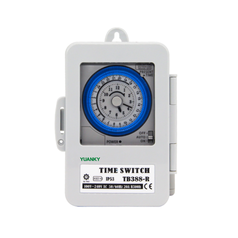 New arrival precise timing flame retardant material timer 20A R300h time switch