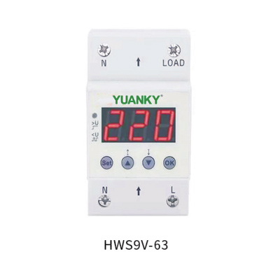 HWS9V-63 Series Adjustable Voltage Protector
