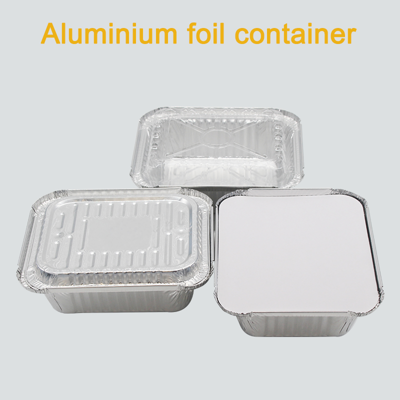 Wholesale China Aluminium Foil Container Making Raw Material Manufacturers Suppliers - 250ml / 450ml Aluminum Foil Food Container  – Choctaek