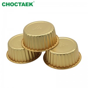 Wholesale China Aluminum Foil Tray Sizes Manufacturers Suppliers - Smooth Wall Aluminium Foil Food Container For Take Away Food  – Choctaek