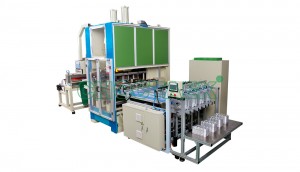 Chinese factory price  disposable aluminum foil food container making machine