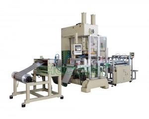 New Condition and Pneumatic Power aluminum foil container making machine