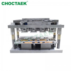 Top Quality CHOCTAEK Take Away Foil Food Box Making Mould with 3 cavities