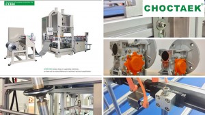 Automatic foil meal tray forming punching making machine