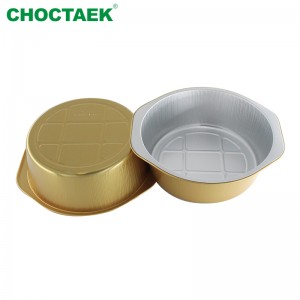 Disposable Smooth Wall Aluminium Foil Container