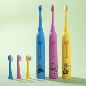 Sonic Rechargeable Kids Electric Toothbrush 3 Modes With Memory Fun and Easy Cleaning  ED712