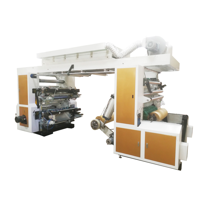 Stack-Type-Flexo-Printing-Machine-For-Paper-Non-Woven-4-Colors