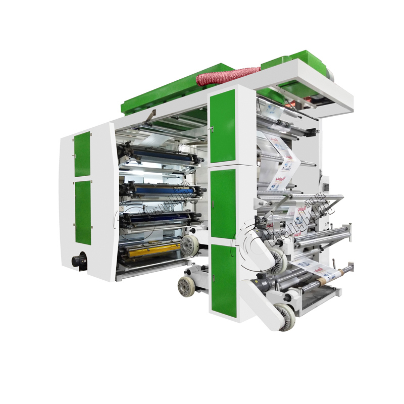 Stack Type Flexo Printing Machine For Plastic 8 Colors Featured Image