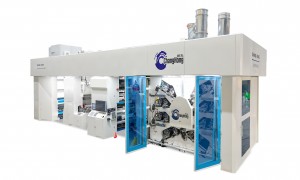 големопродажна цена Кина Kraft Paper Central Impression Flexographic Printers Ci Pet PE торби Flexo машина за печатење