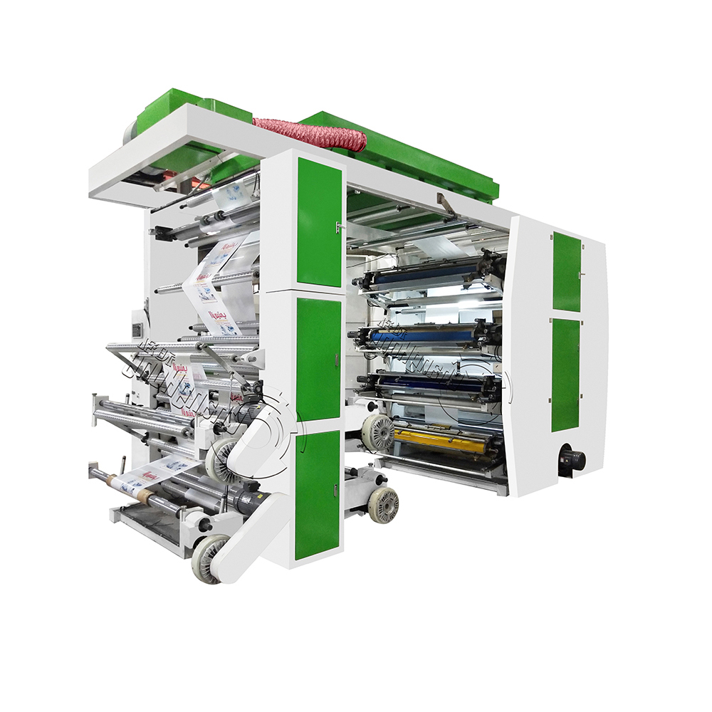 China 8 Colour Stack Type Flexo Printing Machine Featured Image