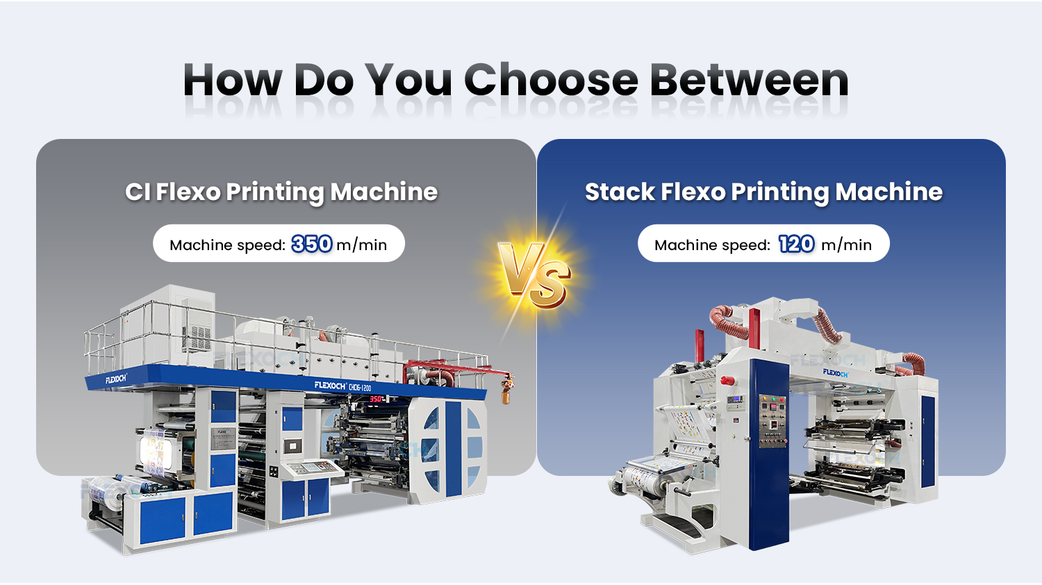 HOW DO YOU CHOOSE BETWEEN STACK AND CI FLEXO PRINTING MACHINES?