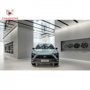Customized commercial modern retail Brand 4s car shop interior design decoration car display
