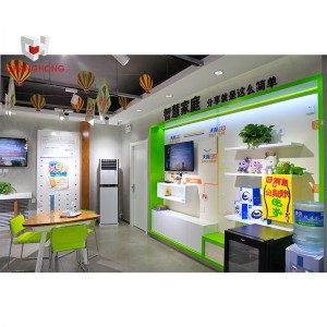 Chinese factory direct sale Latest Fashion mobile phone Store Display Showcase Customized Design Retail Furniture