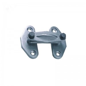 Aluminium Alloy H72mm Power Line Fittings For Bus Bar Supports