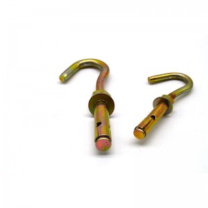 Stainless steel expansion bolt with hook sleeve