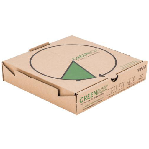 Custom Design Food Box Corrugated Paper Brown Pizza Box - China