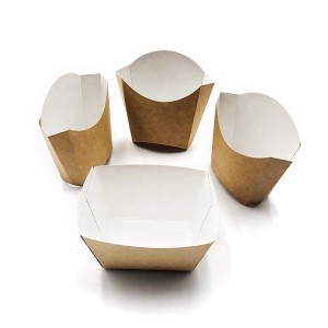 Disposable Craft Paper French Fries Box