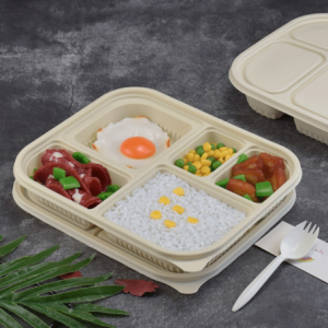 Wholesale Price Takeaway Plates Biodegradable -  Disposable Biodegradable Corn Starch Food Containers – CHUNKAI