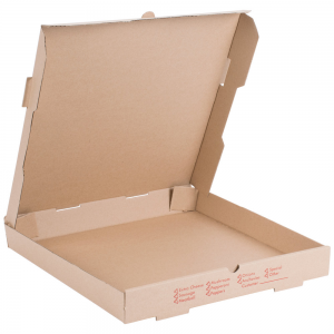 Brown 3 layer corrugated Pizza Box