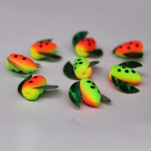 CHXFOAM spinner shape red/yellow/green color fishing floats