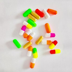 CHXFOAM pill shape colorful fishing floats fishing bobbers