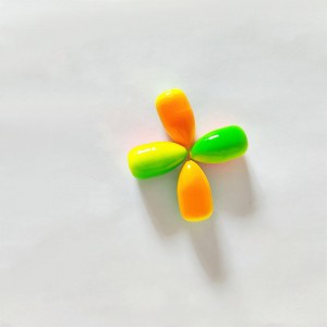CHXFOAM bullet shape green/yellow/orange fishing floats fishing bobbers