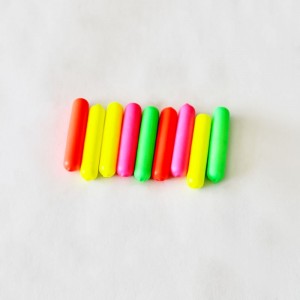 CHXFOAM bar shape pink/red/green/yellow colors fishing floats