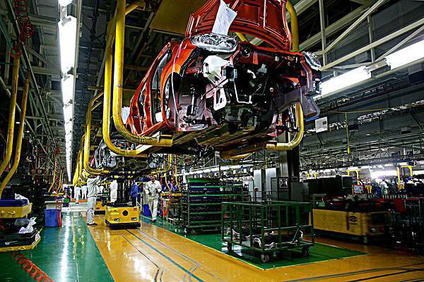 Harmonic characteristics of power distribution system in automobile manufacturing industry