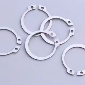 The shaft retaining ring is a kind of mounting on the groove shaft