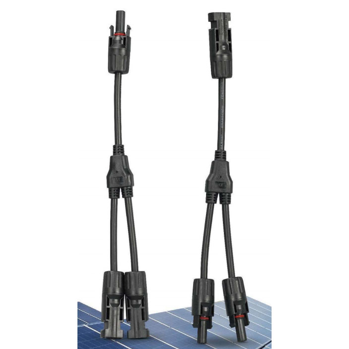 Comprehensive Selection of Solar Panel and Photovoltaic Connectors for Every Application Branch Cable PV-SBY2