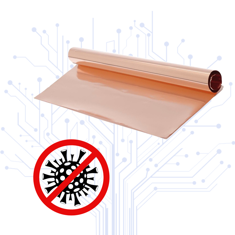 Anti-virus Copper Foil