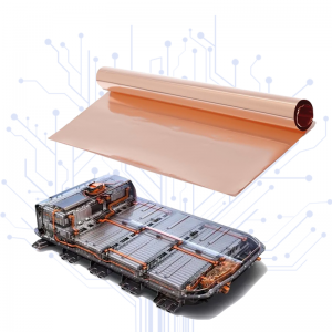 Koperfolie voor (EV)Power batterij negatieve elektrode