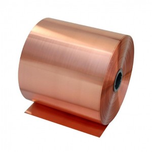 OEM Manufacturer China ISO Standard Purity 99.97% Rolled Copper Foil