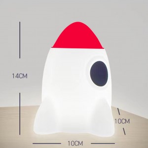 Rocket silicone patting lamp